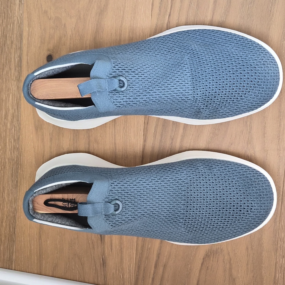 Men's Allbirds Blue Slip-On Tree Dasher Relay Slip On Sneaker Size 13 M